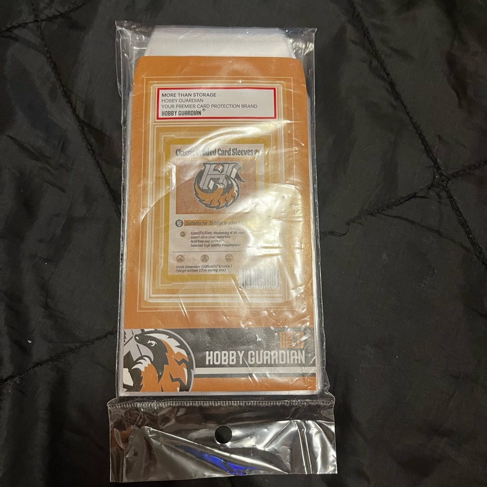 Classic graded Card Sleeves hobby guardian 100 pack new